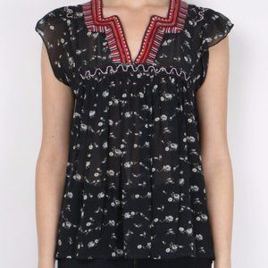 NWOT Silk Floral Blouse from Ulla Johnson